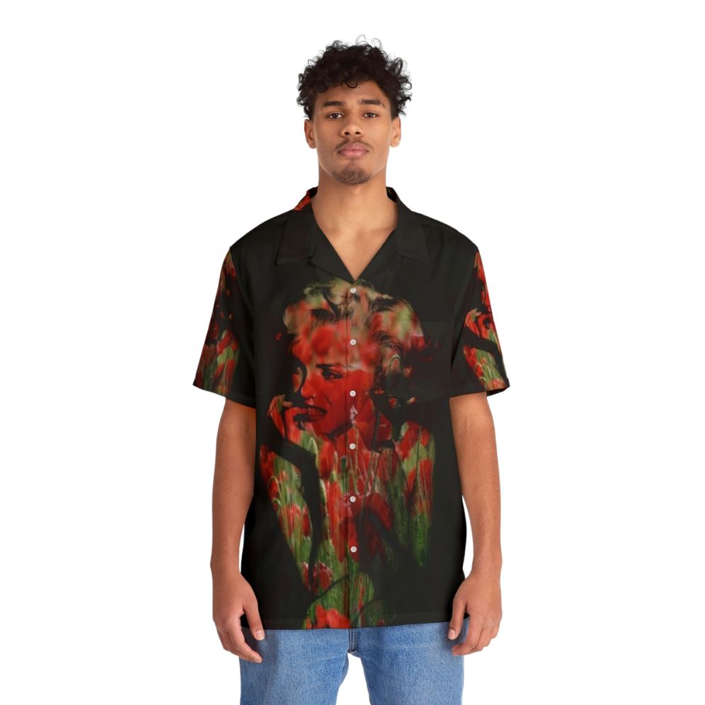 Colorful Hawaiian shirt with pop culture and hidden meaning design - People Front