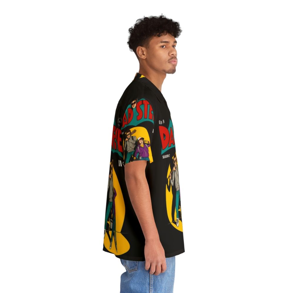 Stranger Things Dad Steve Retro Hawaiian Shirt - People Pight