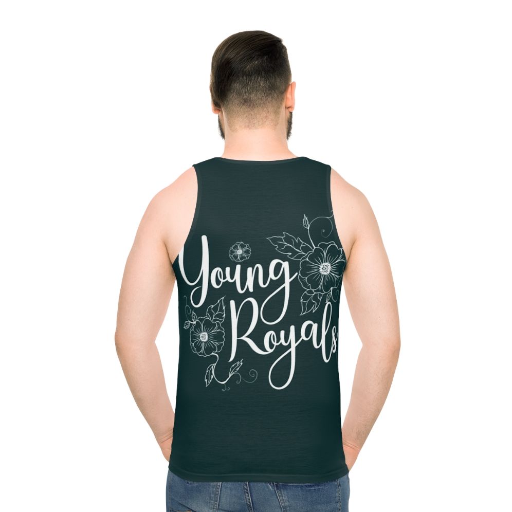 Young Royals Netflix Unisex Tank Top - men back