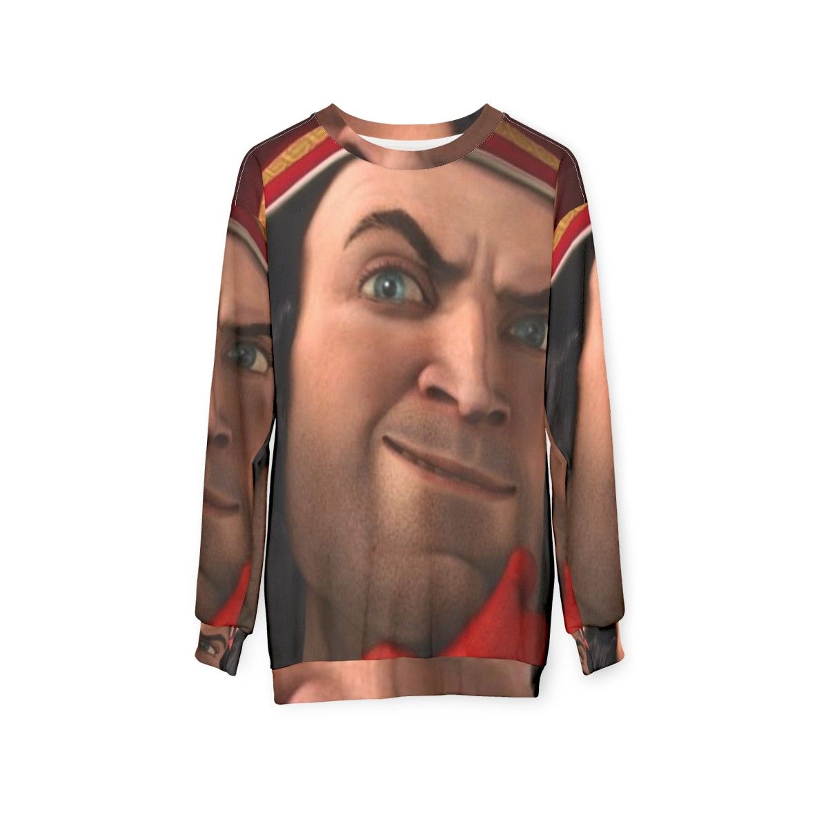 Lord Farquaad Shrek Meme Sweatshirt - hanging