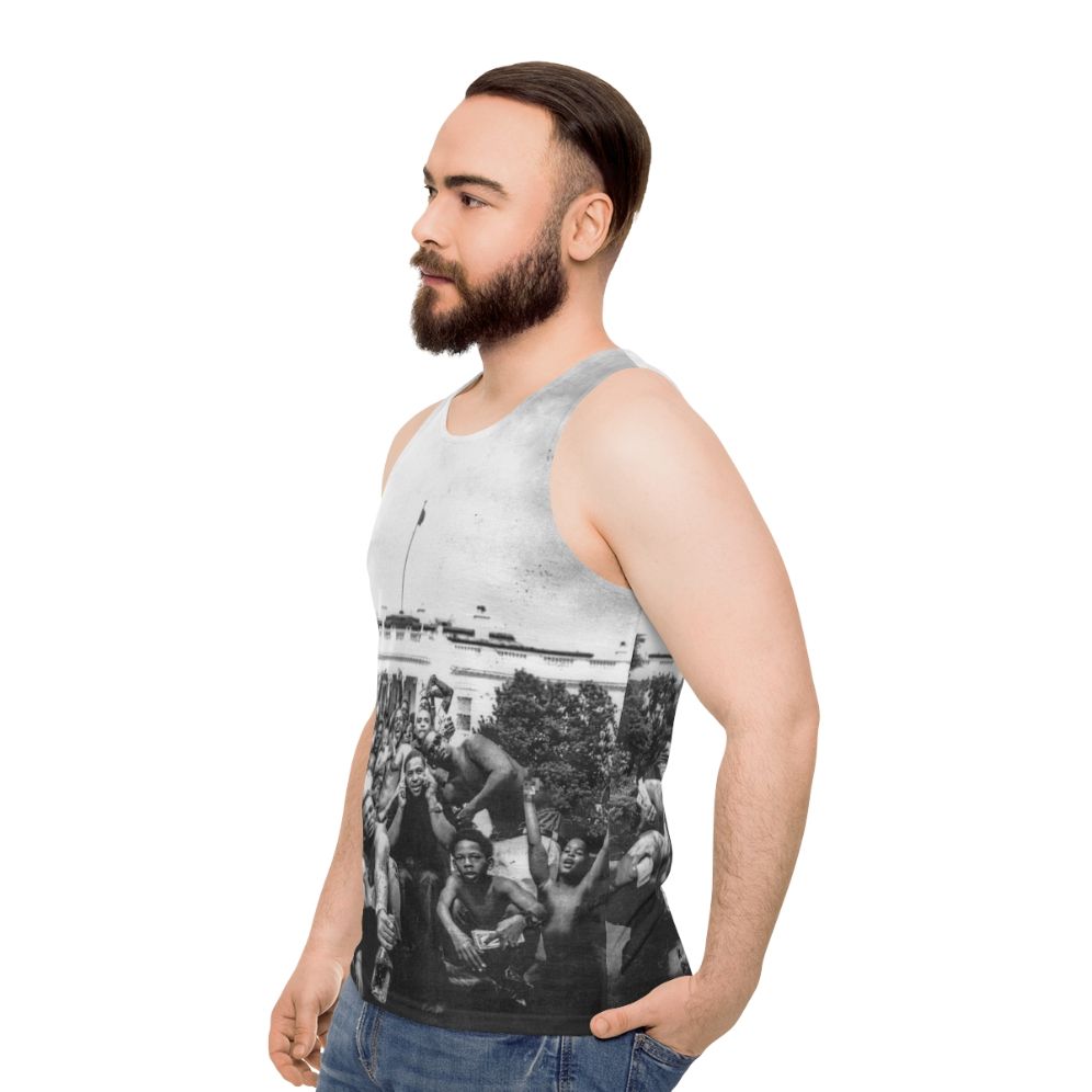 Kendrick Lamar 'To Pimp a Butterfly' unisex tank top - men side