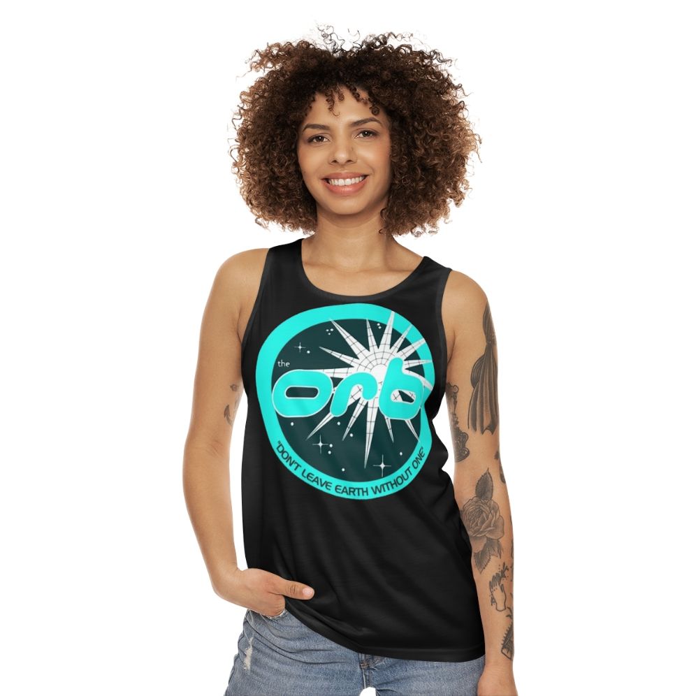 The Orb 90s Electronic Music Unisex Tank Top - women