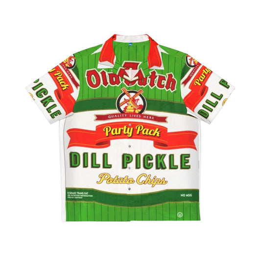 Old Dutch Dill Pickle Chips Hawaiian Shirt