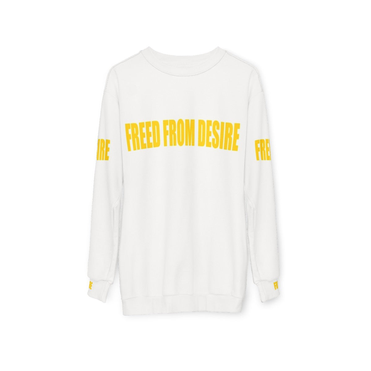 Freed From Desire 90s Inspired Sweatshirt - hanging