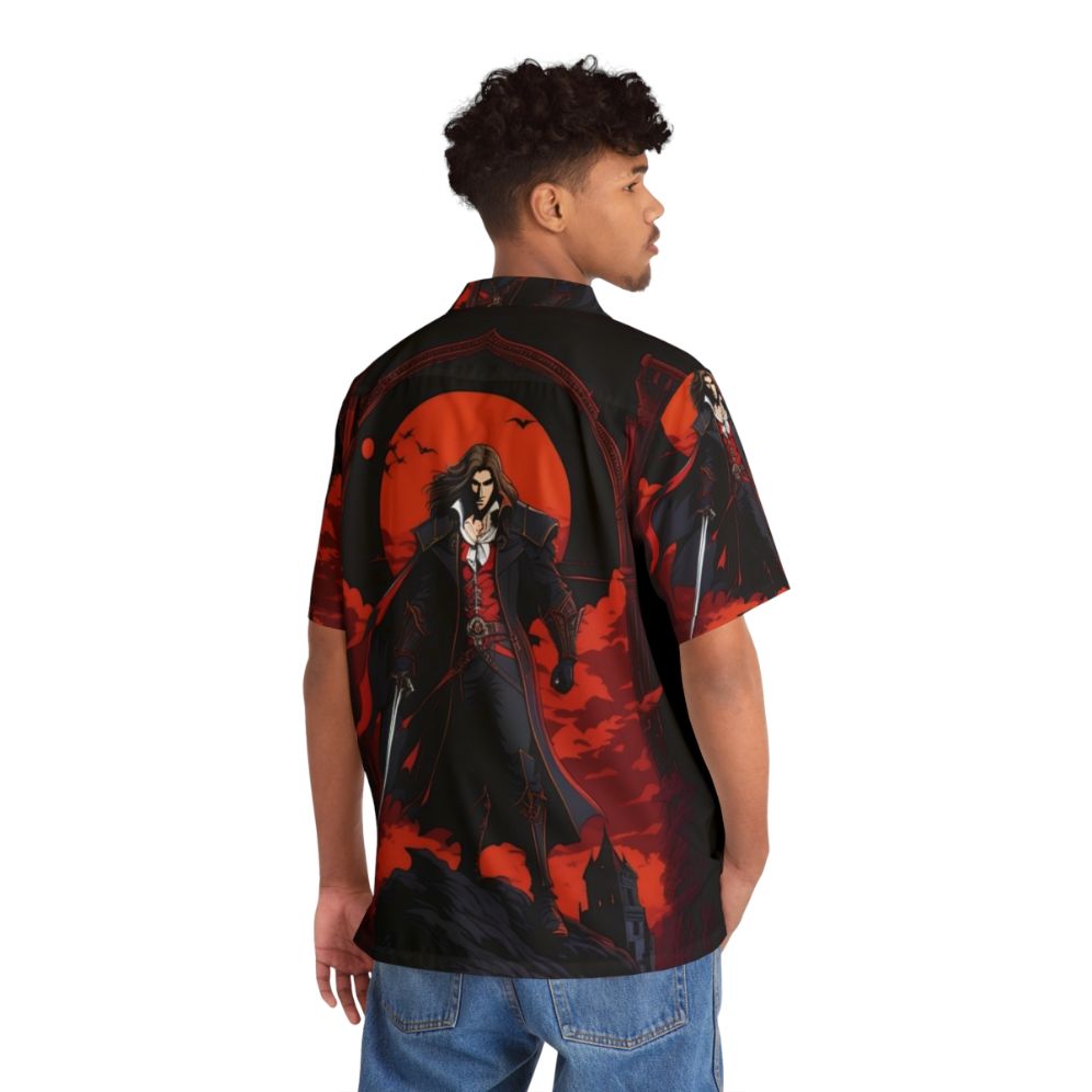 Castlevania Dracula Epic Design Hawaiian Shirt - People Back