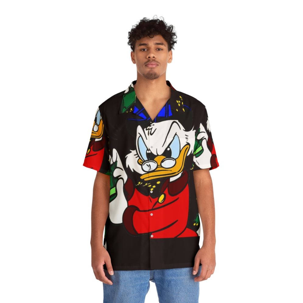 Scrooge McDuck Classic Hawaiian Shirt - People Front