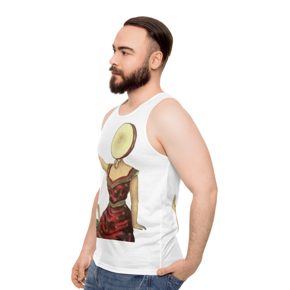 Neutral Milk Hotel Unisex Indie Rock Tank Top - men side