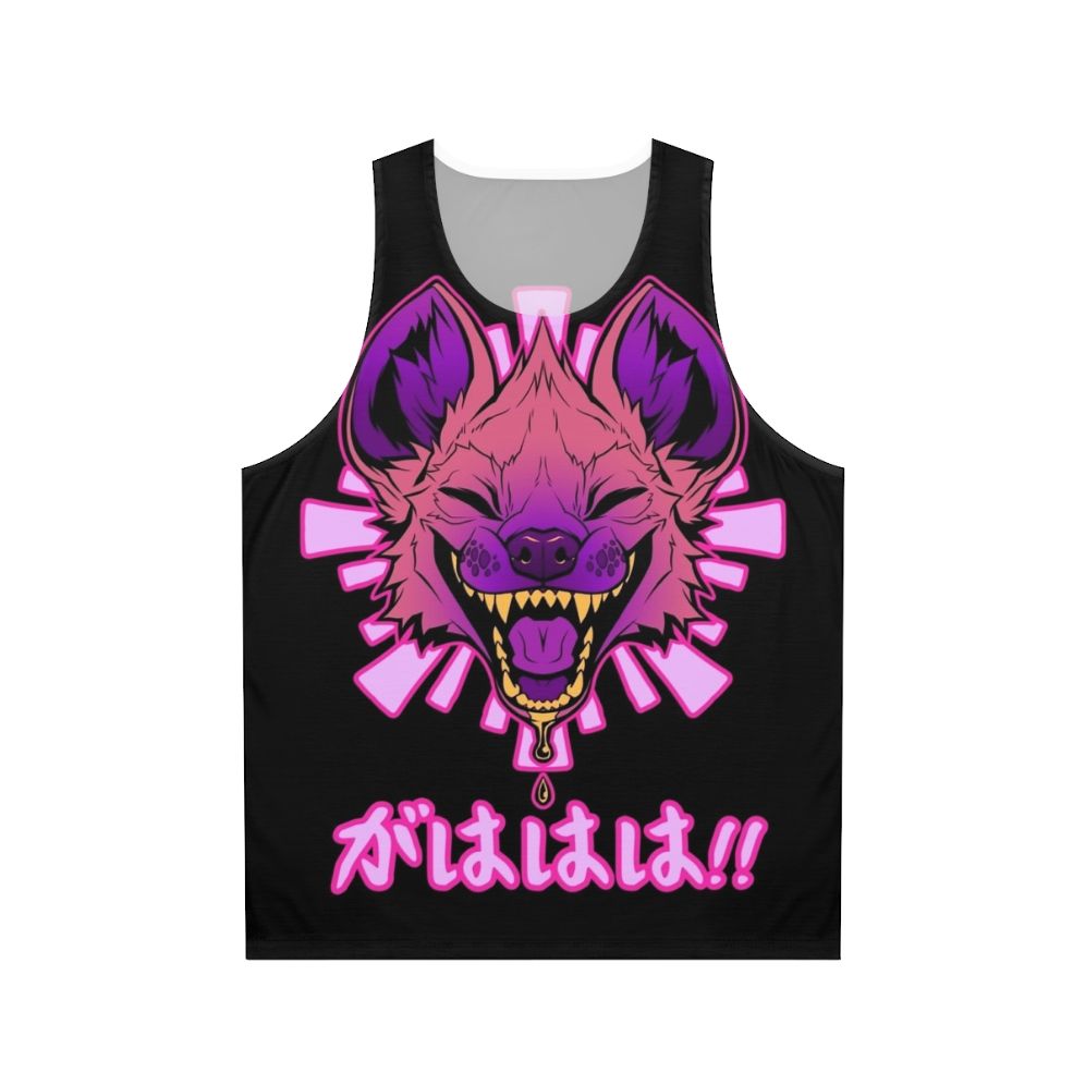 Hyena Anime Kawaii Vaporwave Japanese Fashion Unisex Tank Top