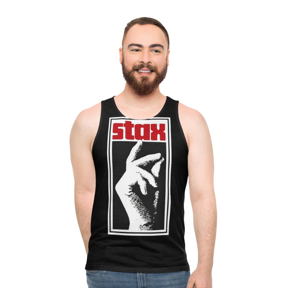 Stax Records unisex soul music tank top - men