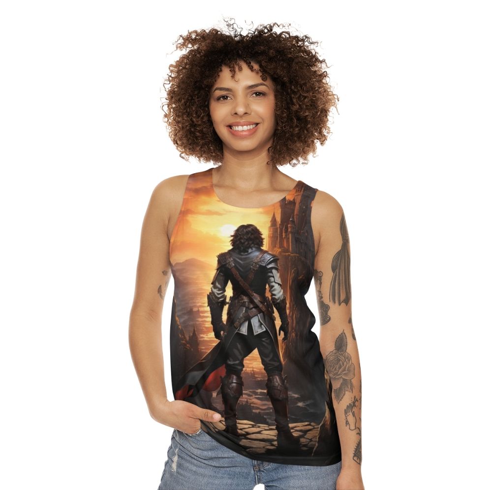 Trevor Belmont Castlevania Netflix Unisex Tank Top - women