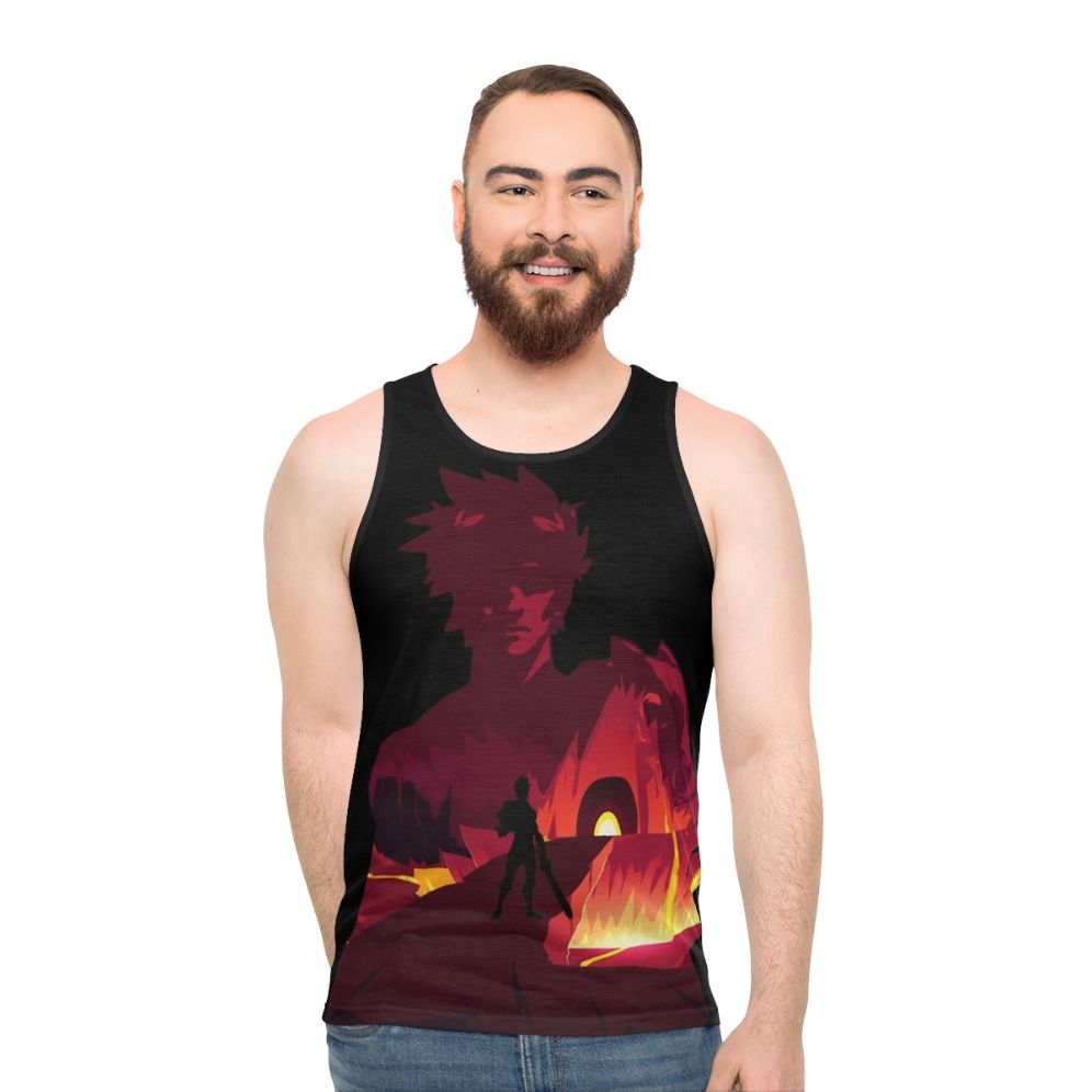 Zagreus Hades Unisex Tank Top - Greek Mythology Video Game Fan Art - men