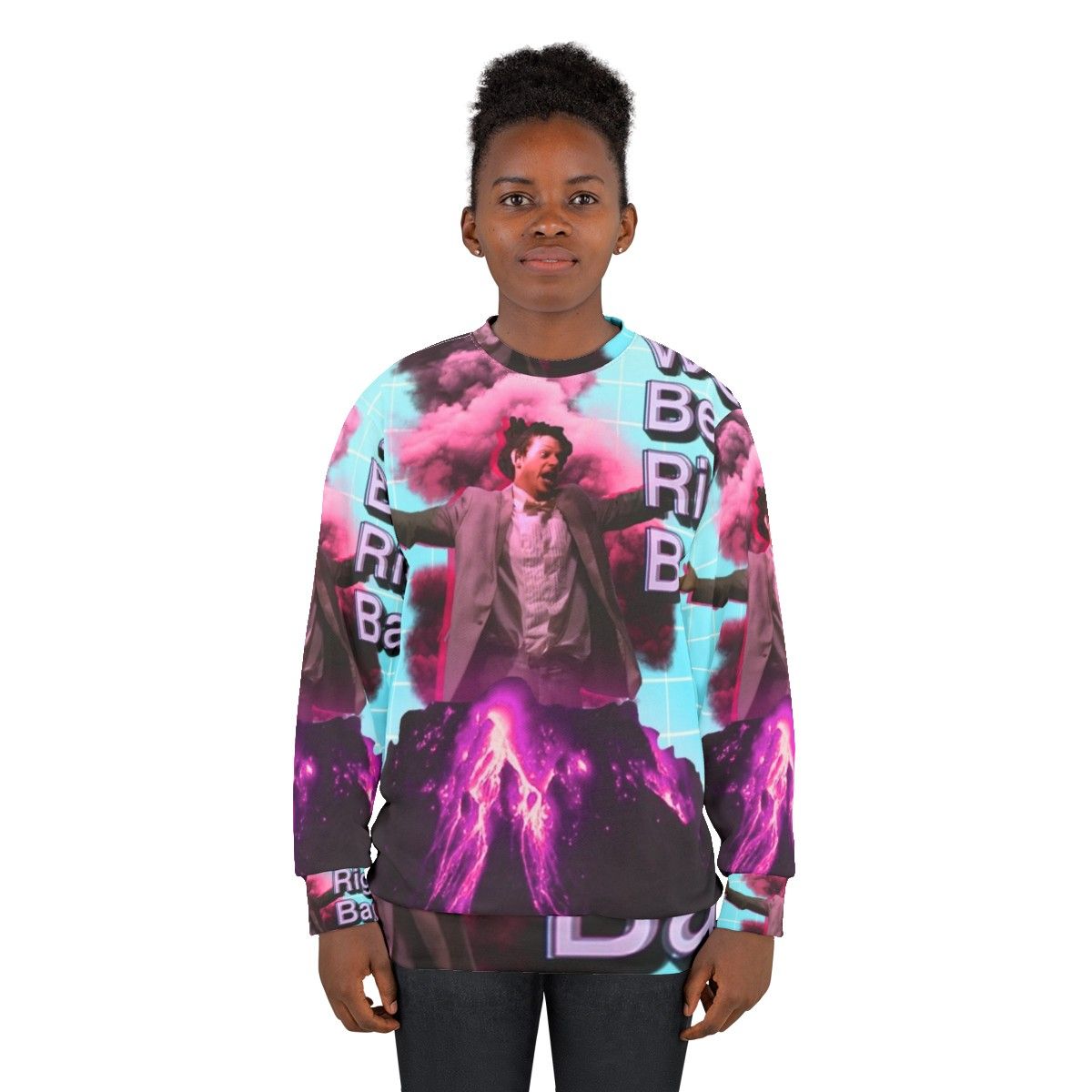 Retro Vaporwave Eric Andre Aesthetic Sweatshirt - women