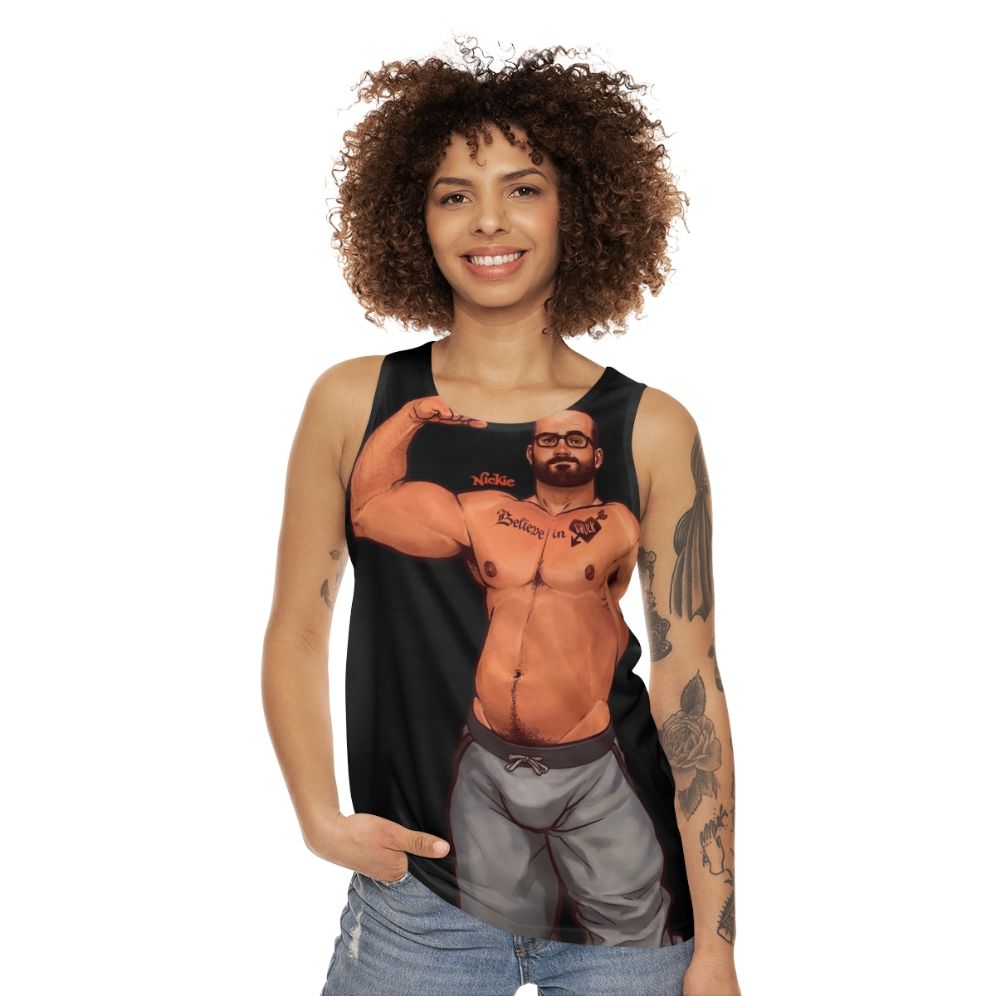 Heart Beats Unisex Pride Tank Top - women