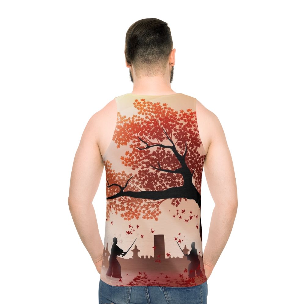 Ghost of Tsushima Unisex Honor Tsushima Tank Top - men back