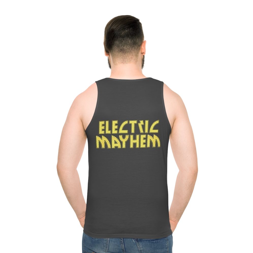 Muppets Electric Mayhem Unisex Tank Top - men back