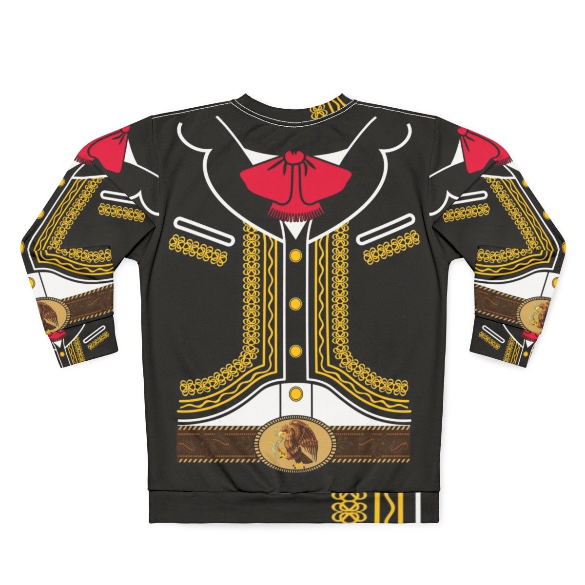 Mariachi-Inspired Costume Sweatshirt - Back