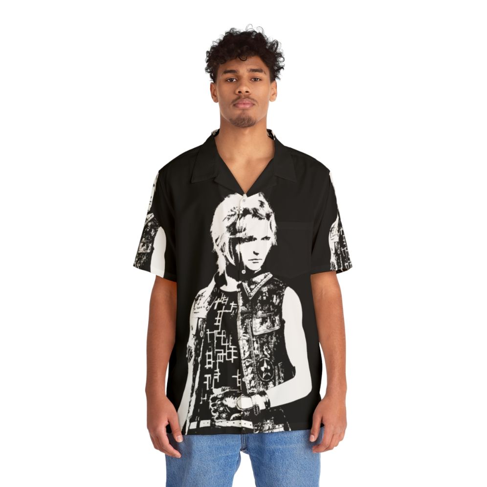 Weathered Hawaiian Shirt featuring Prompto from Final Fantasy XV - People Front