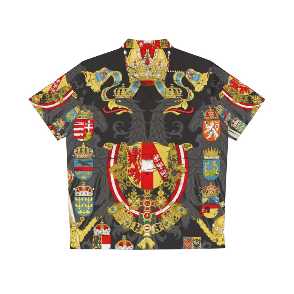 Austrian Empire Flag Hawaiian Shirt - Back