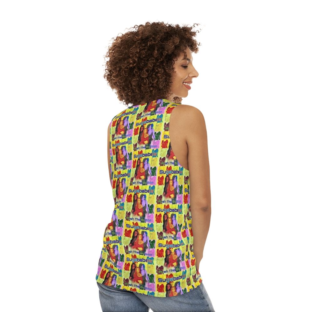 Sugababes 'Push The Button' Unisex Tank Top - women back