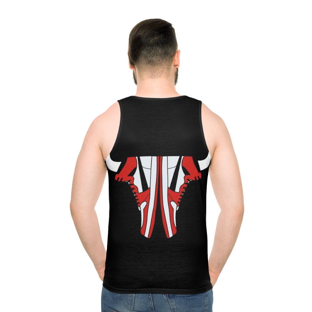 Vintage Chicago Bulls Unisex Tank Top - men back