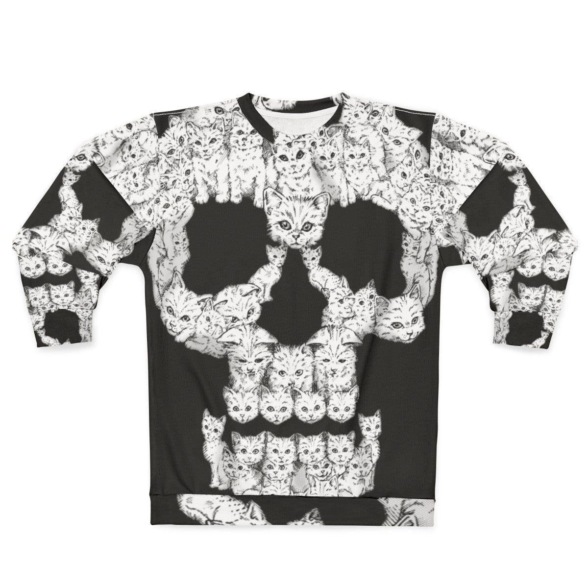 Tough and Edgy Skulls Sweatshirt