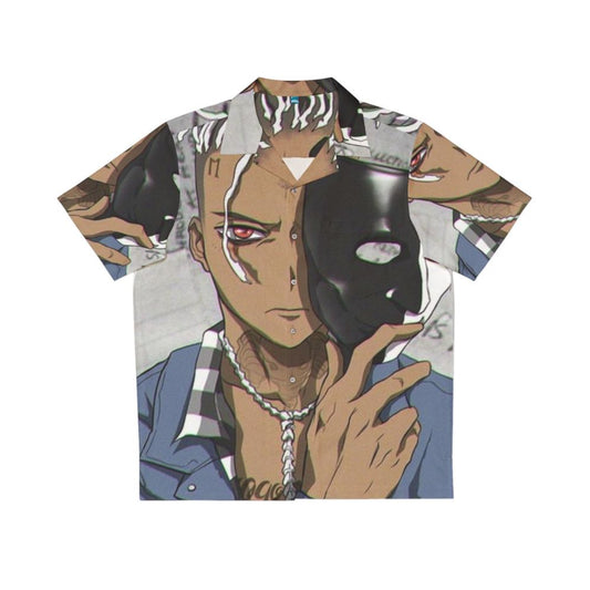 Xxxtentacion Hawaiian Shirt with Tropical Print