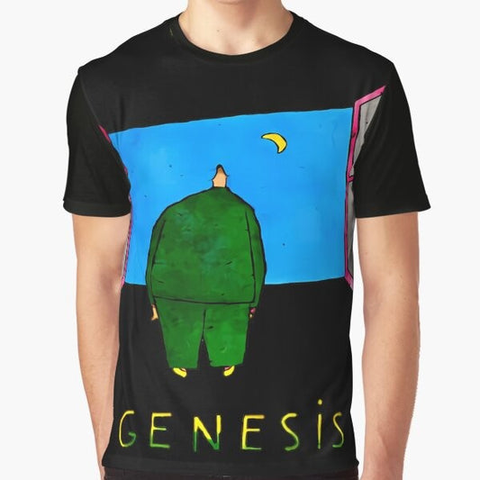 Genesis Band Graphic T-Shirt with Band Logo and Album Artwork