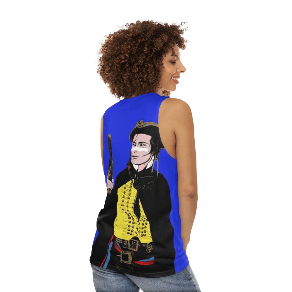 Adam Ant Unisex Tank Top - women back