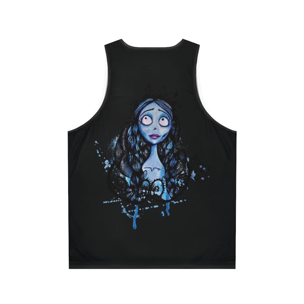 Watercolor Corpse Bride Tank Top - Back