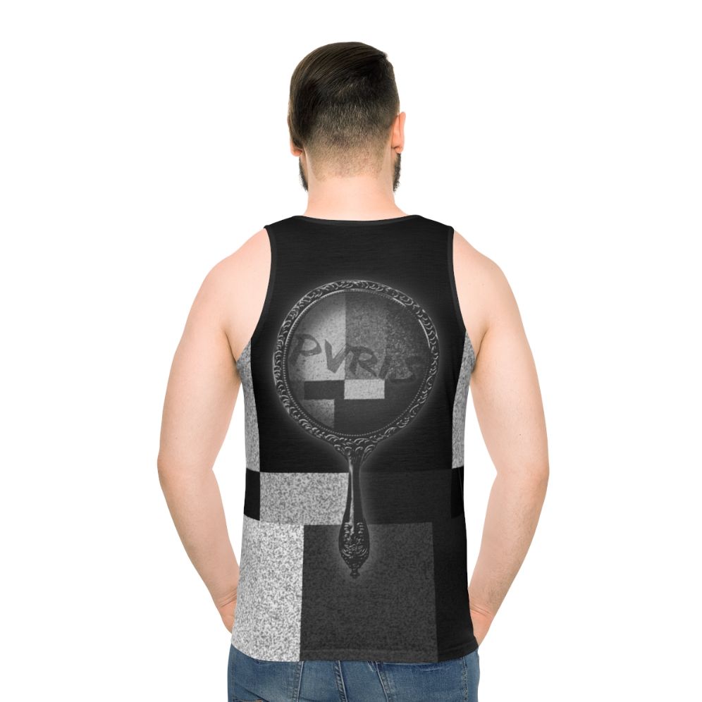 PVRIS White Noise Unisex Band Tank Top - men back