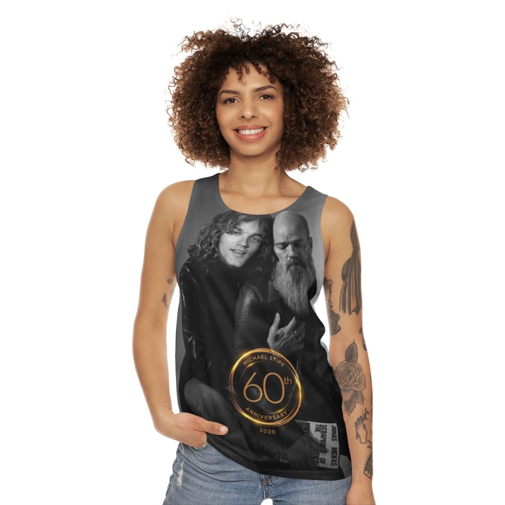 REM 60th Anniversary Tribute Unisex Tank Top - women