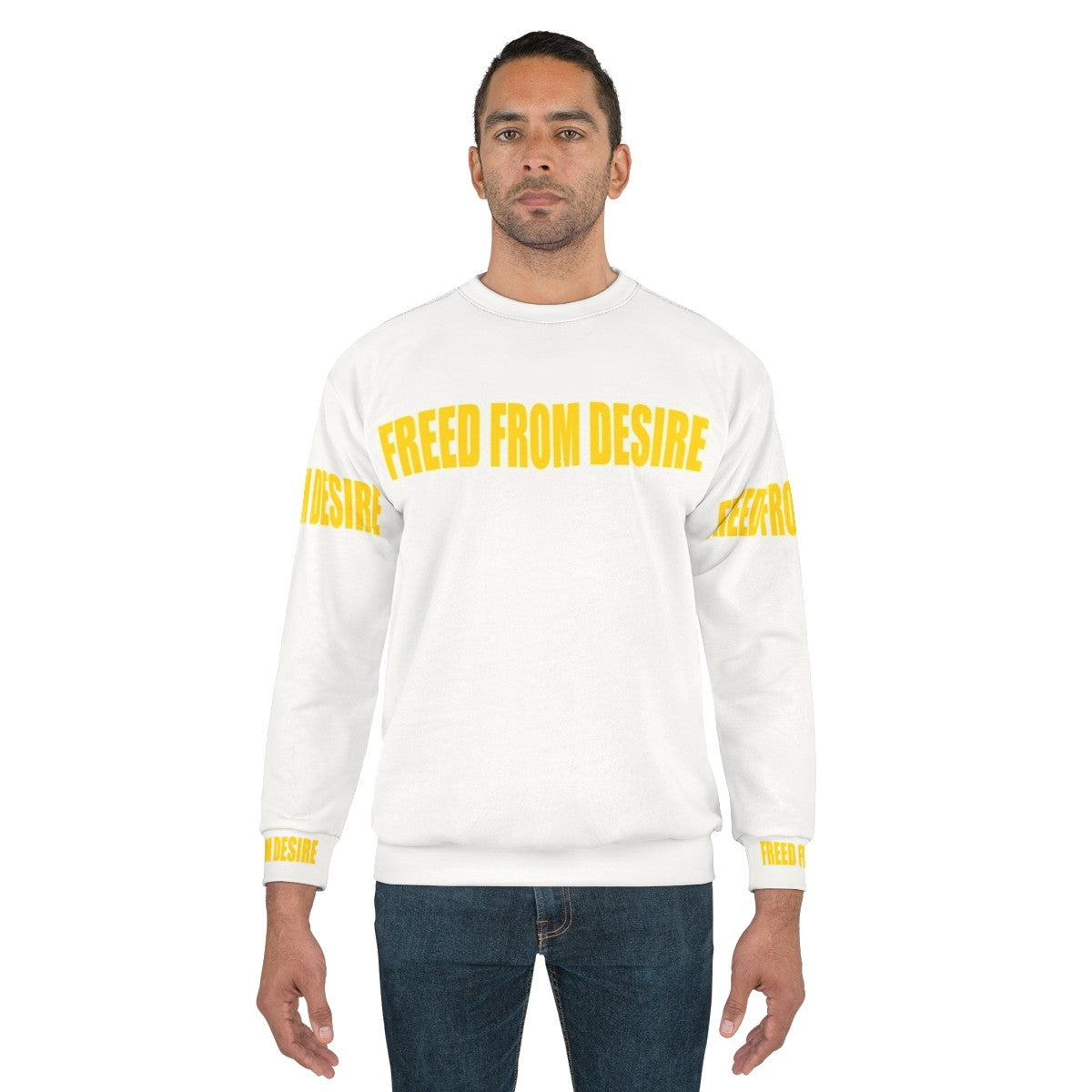 Freed From Desire 90s Inspired Sweatshirt - men