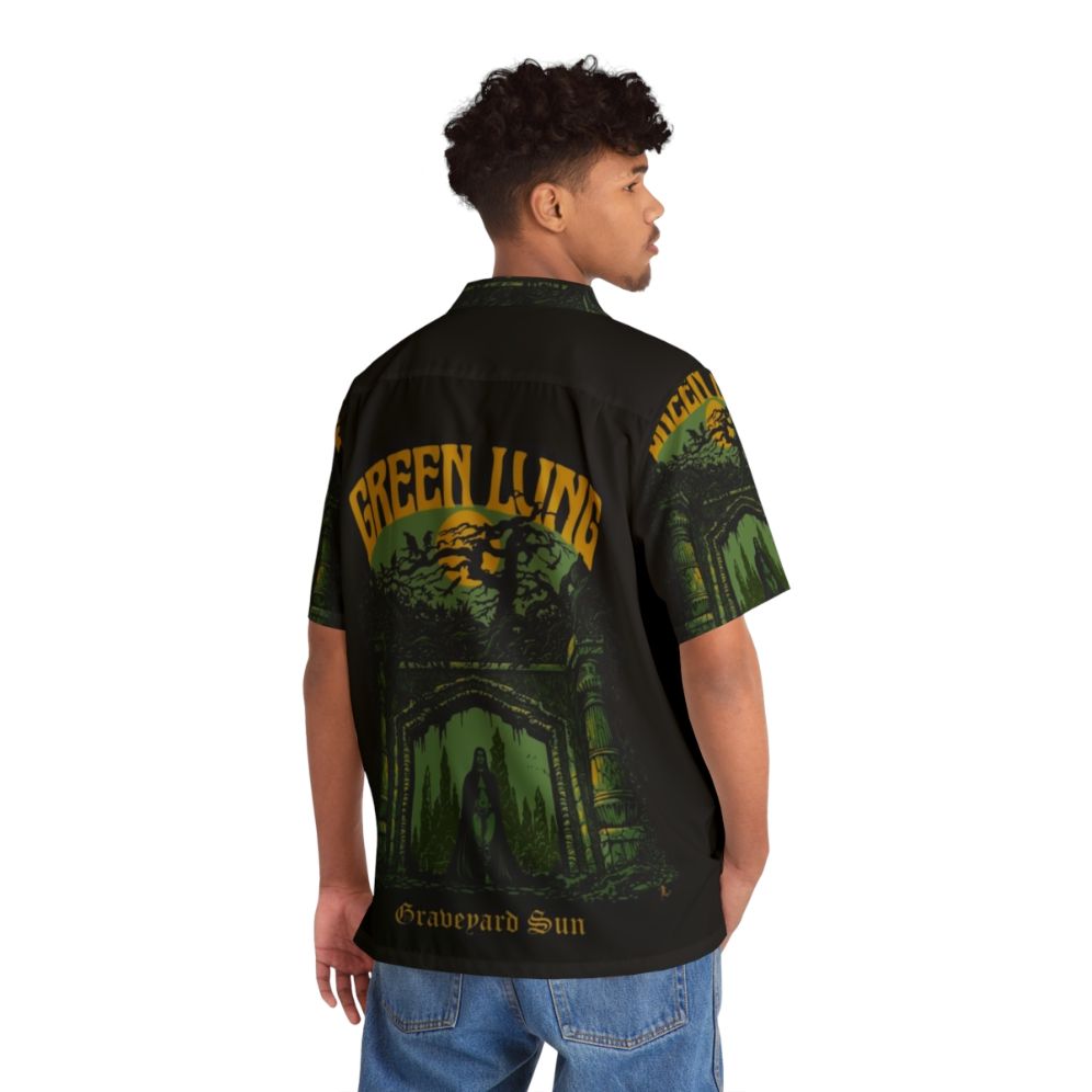 Green doom metal Hawaiian shirt - People Back