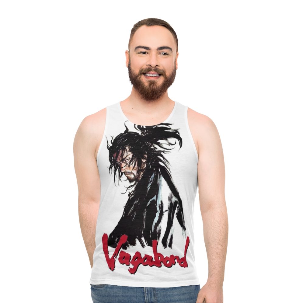 Unisex Vagabond Japanese Inspired Tank Top - men