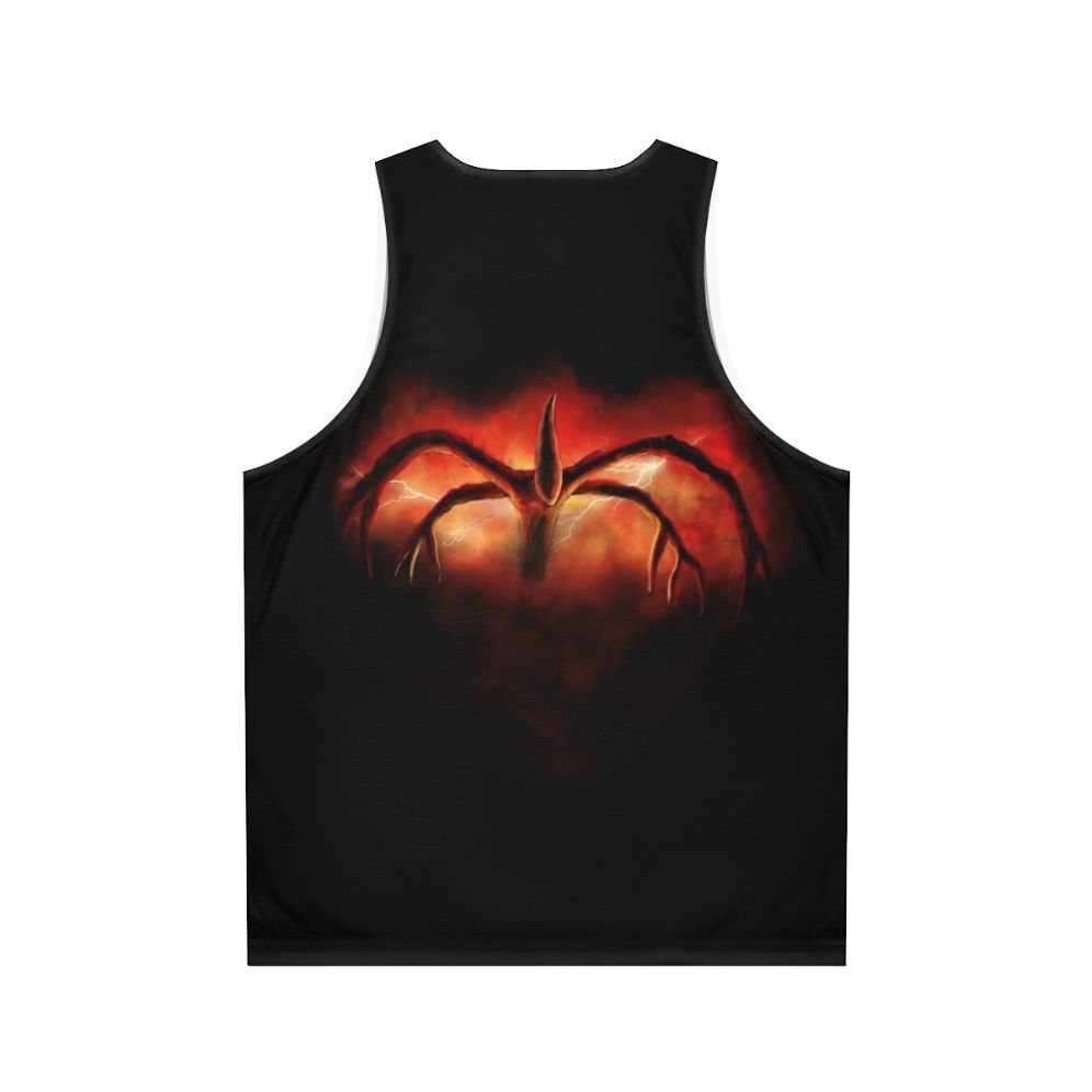 Mind Flayer Stranger Things Unisex Tank Top - Back