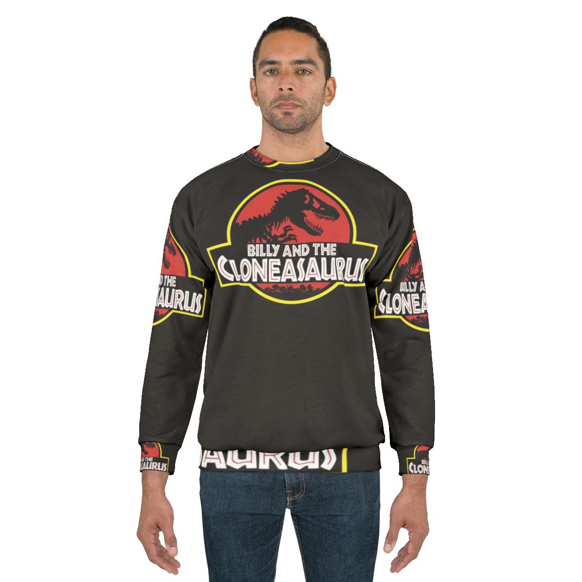 Billy And The Cloneasaurus Simpsons Parody Sweatshirt - men