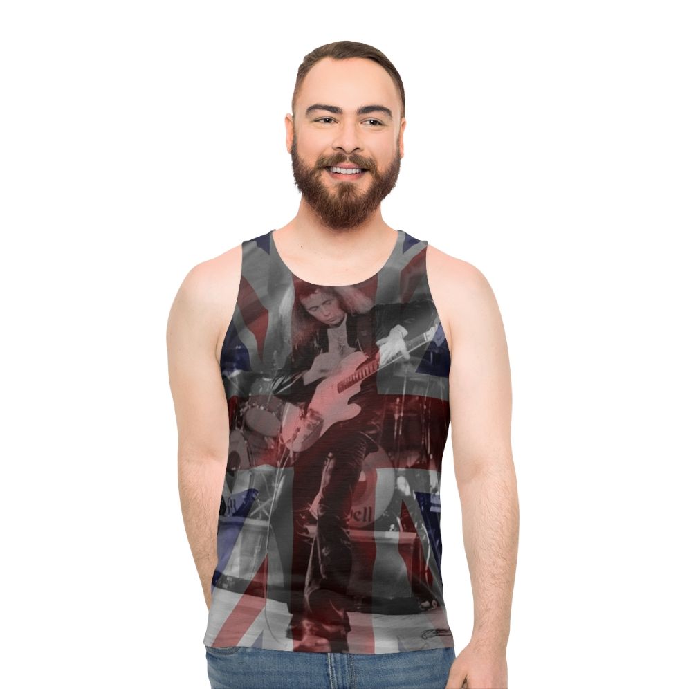 Ritchie Blackmore Union Jack Unisex Tank Top - men