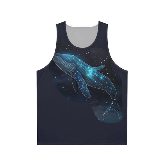 Unisex tank top with mythical sea creatures design