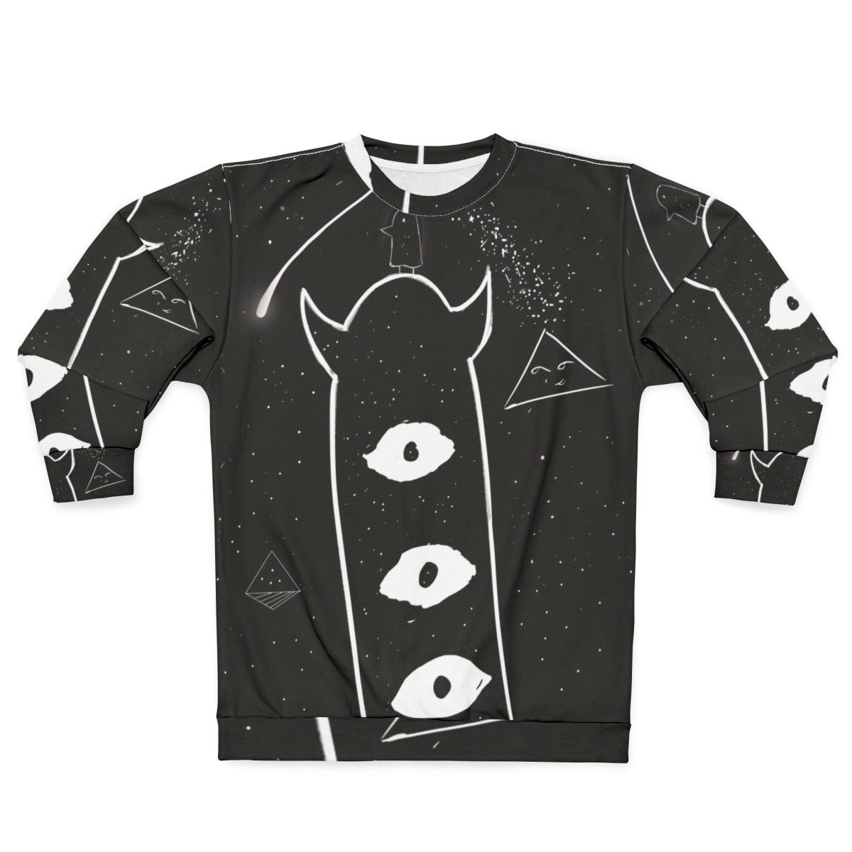 Punpun Onodera Manga Inspired Black and White Sweatshirt