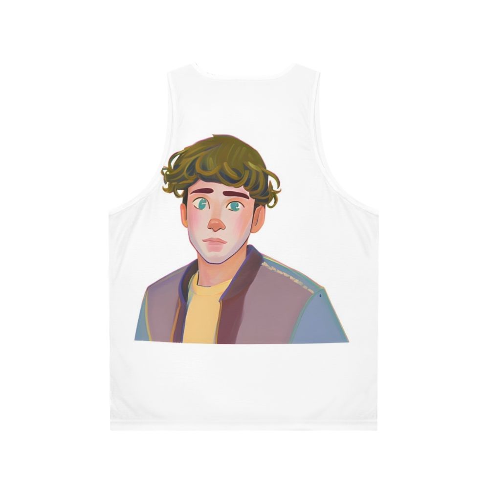 Heartstopper Charlie Spring Unisex Tank Top - Back