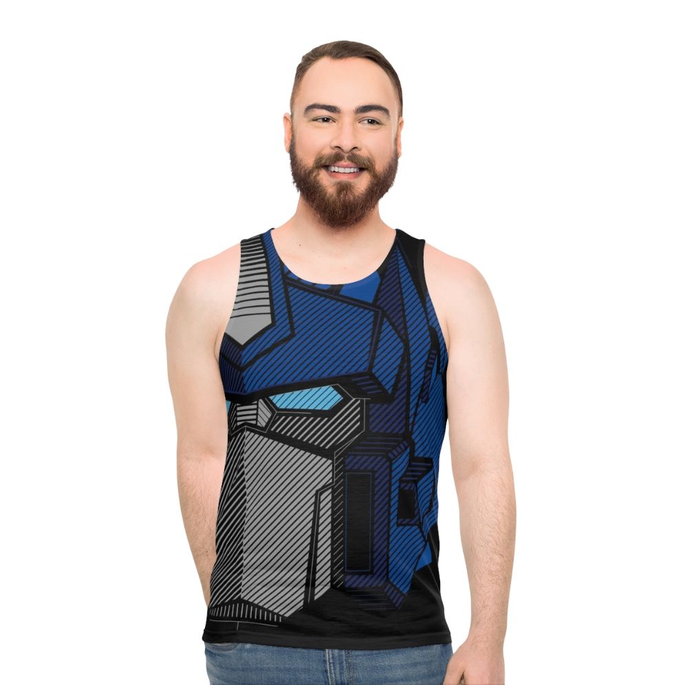 Vintage Transformer Optimus Prime Tank Top - men