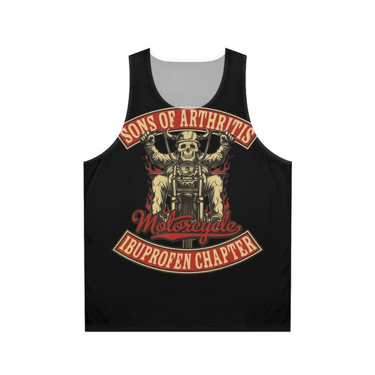 Vintage Motorcycle Ibuprofen Tank Top