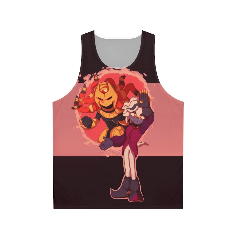 Unisex Sonic the Hedgehog and Knuckles the Echidna tank top