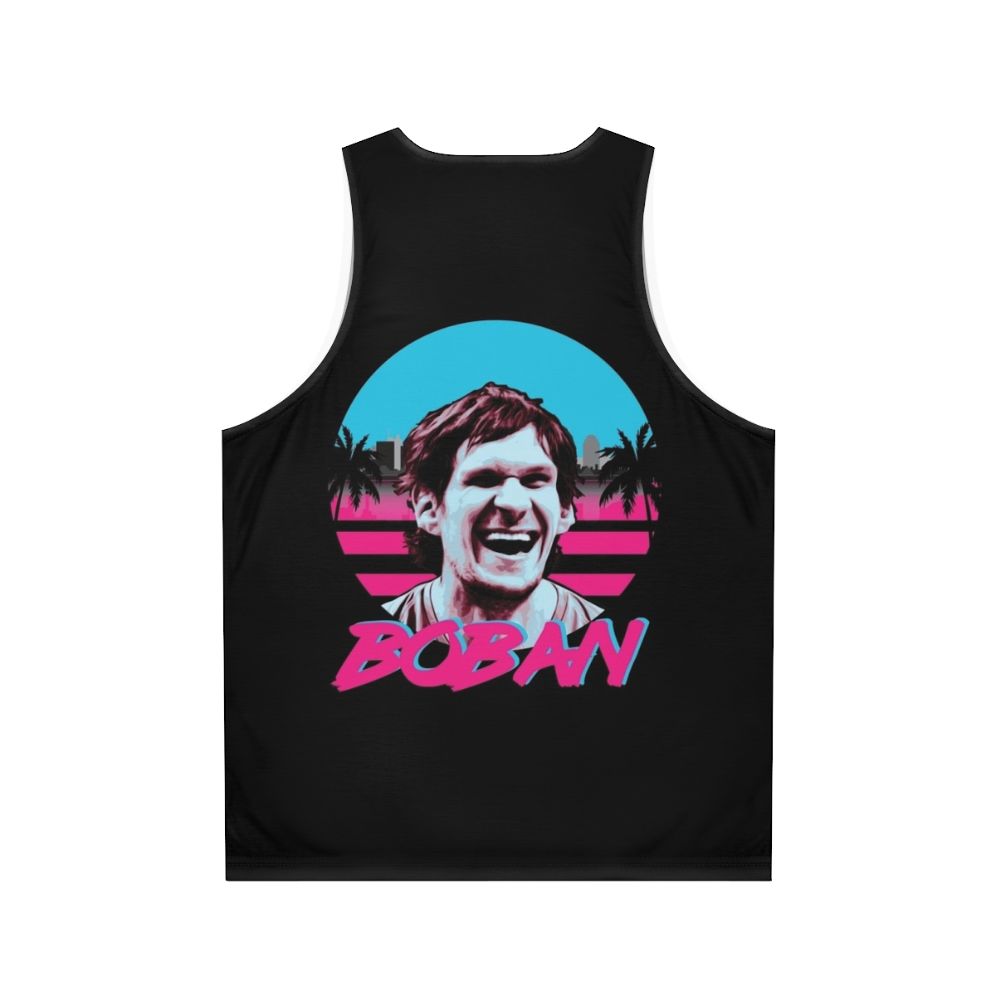 Boban Unisex Basketball Tank Top - Back