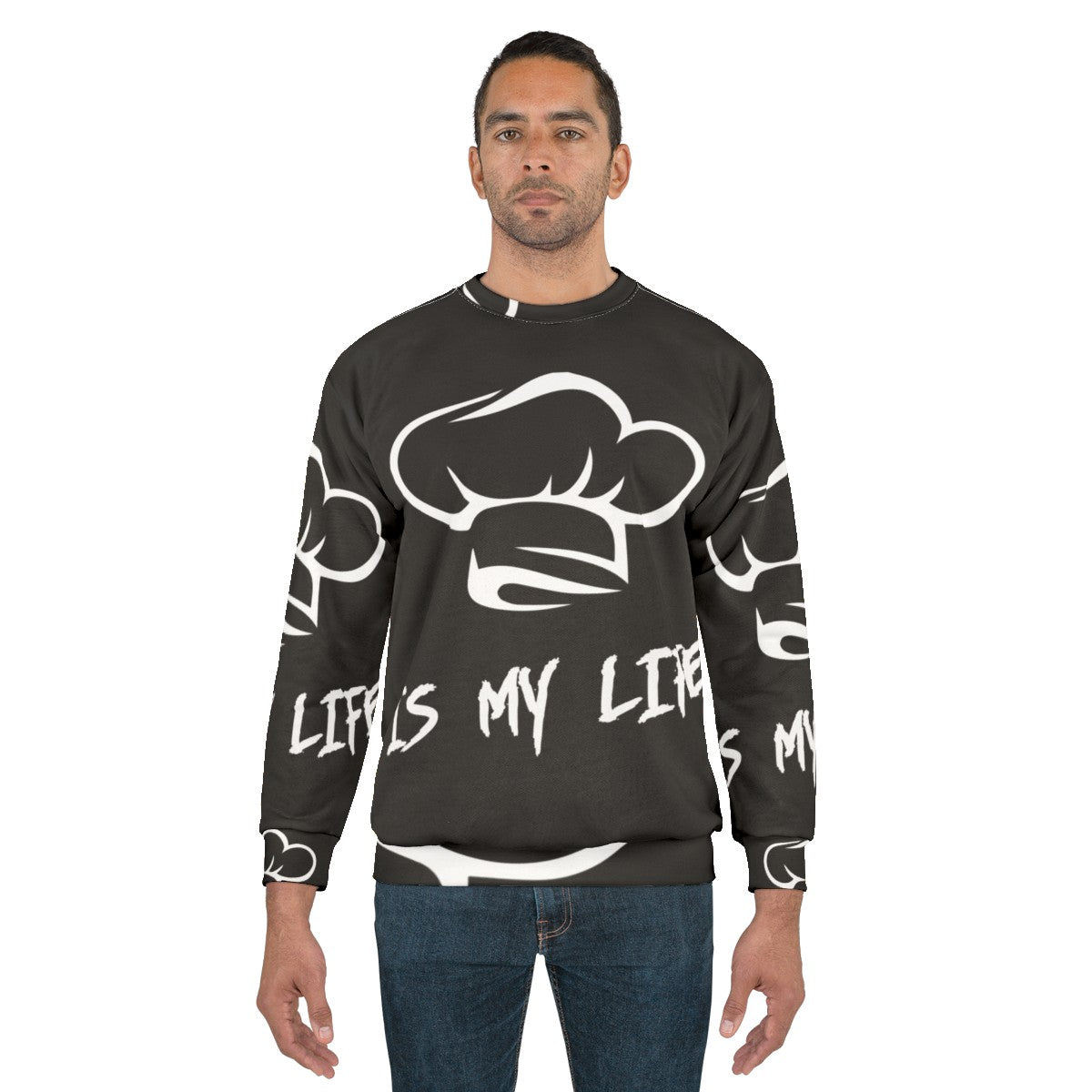 Cooking Is My Life Sweatshirt - Culinary Enthusiast's Essential - men