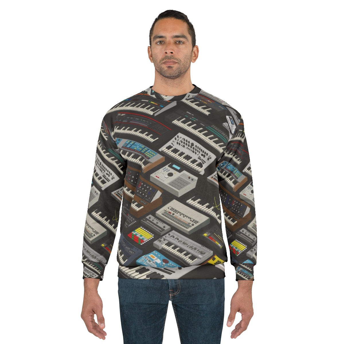 Synthesizer Musician and Collector Sweatshirt - men