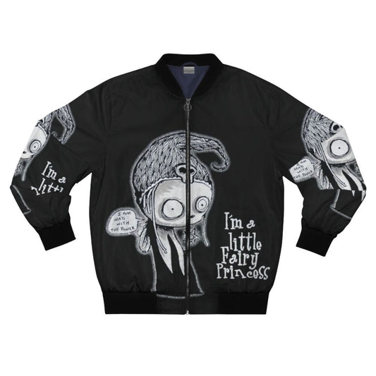 Lenore Bomber Jacket featuring a cute and whimsical design inspired by the Lenore comic series