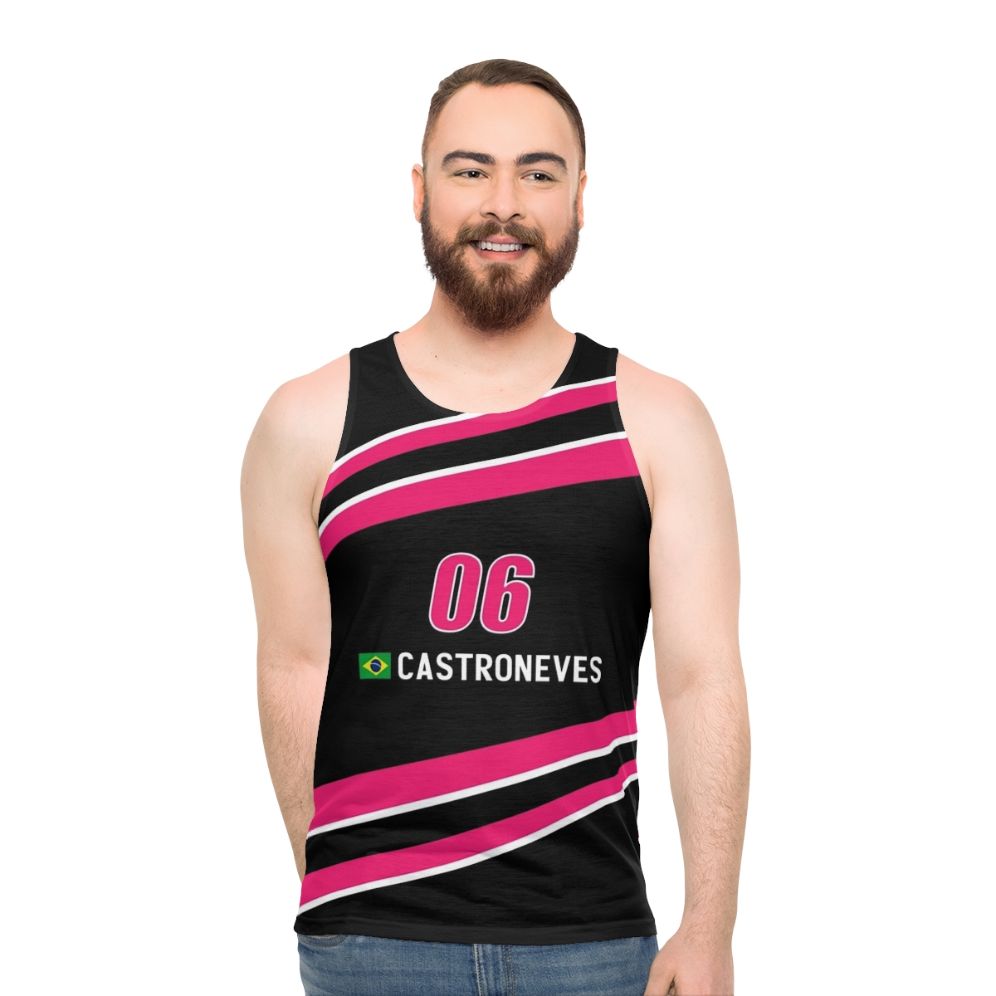 Unisex IndyCar 2023 Castroneves Tank Top - men