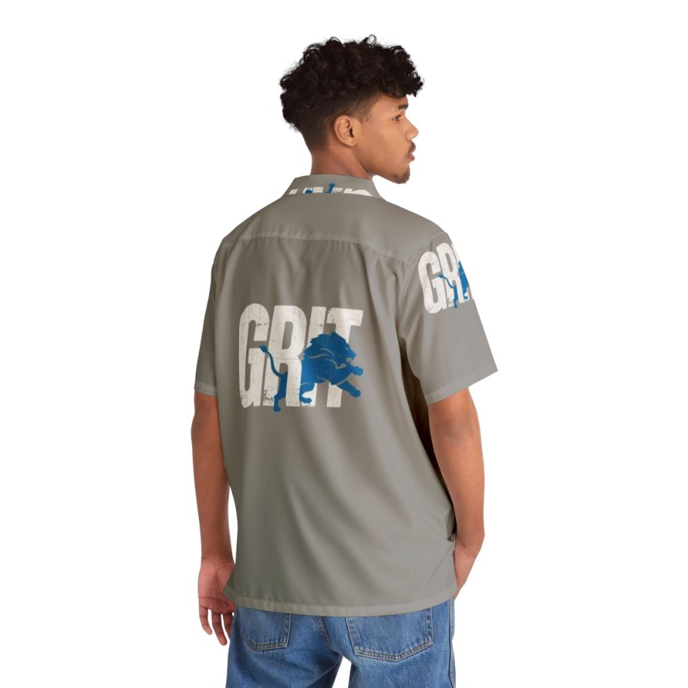 Detroit Grit Hawaiian Shirt - People Back