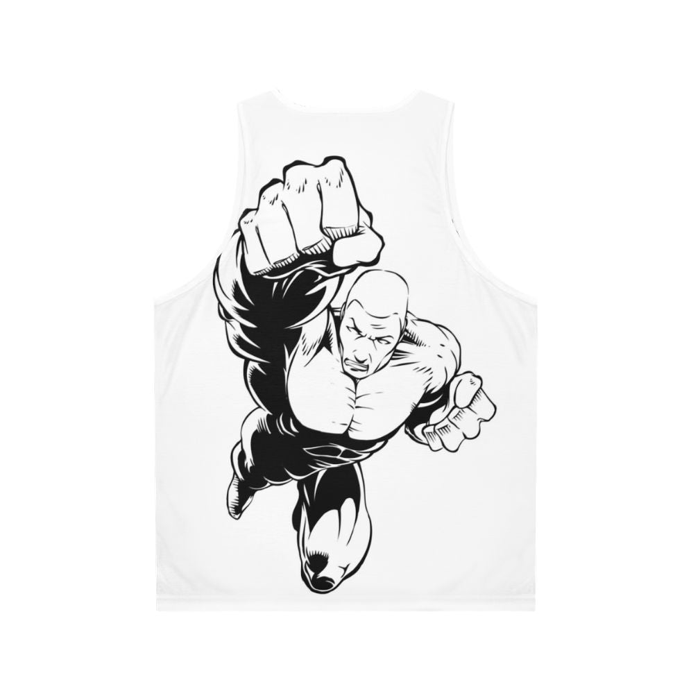 Superhero Inspired Unisex Tank Top - Back